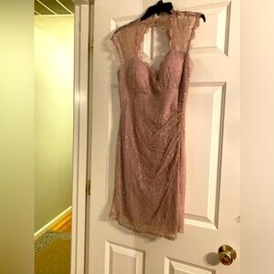 Lovely sz10 blush Marina sequined dress